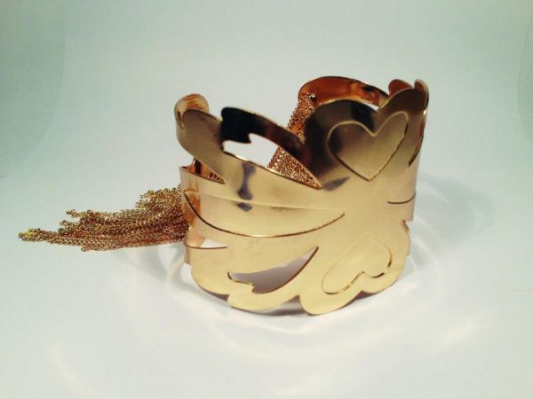 Bracelete com Franjas